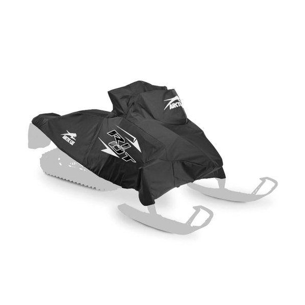 Ilc Replacement for Arctic CAT Riot Premium Cover - Black Gray - Riot 146-inch 2020 RIOT PREMIUM COVER - BLACK GRAY - RIOT 146-INCH - main